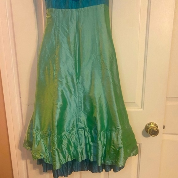 “NICOLE MILLER” Silk Tank Cocktail Mini-Dress - Picture 9 of 12